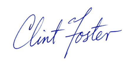 Clint Foster Signature
